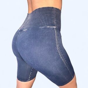 Free People Blue Biker Shorts!